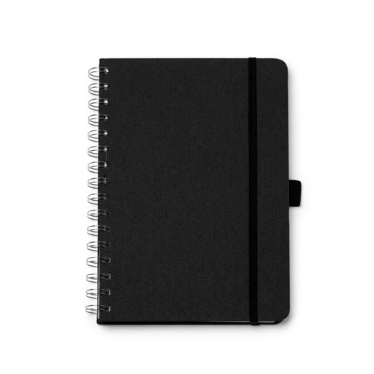 Libretas GARIN en color negro para personalizar con tu logo, nombre o foto