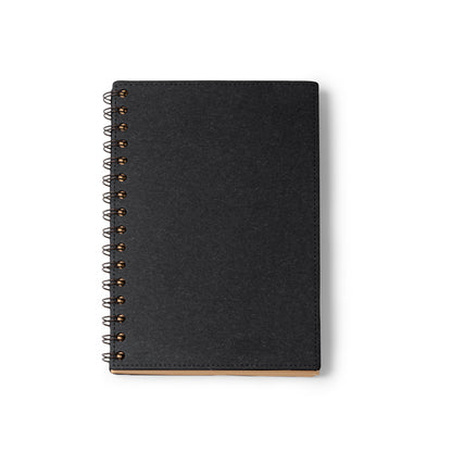Libretas NUSAX en color negro para personalizar con tu logo, nombre o foto