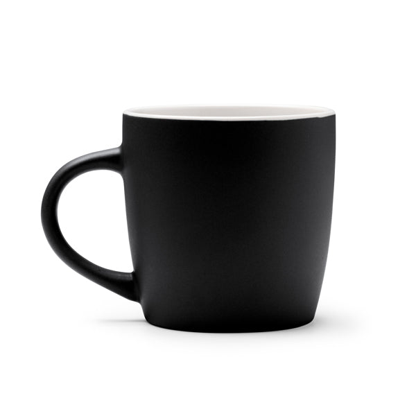 Taza AMIT en color negro para personalizar con tu logo, nombre o foto