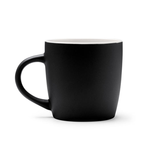 Taza AMIT en color negro para personalizar con tu logo, nombre o foto