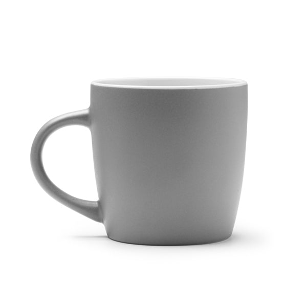 Taza AMIT en color gris — impresión personalizada de tu logo