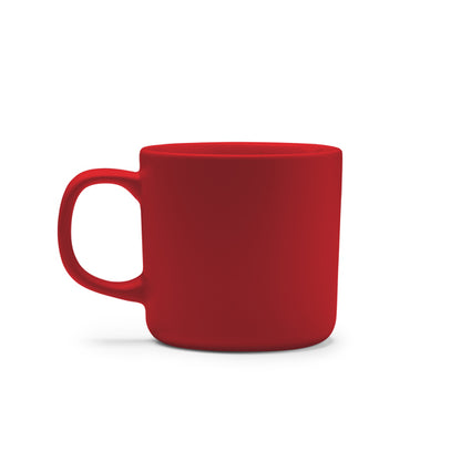 Taza MOLIS en color rojo — impresión personalizada de tu logo