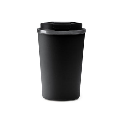 Vaso TOMAS en color negro para personalizar con tu logo, nombre o foto