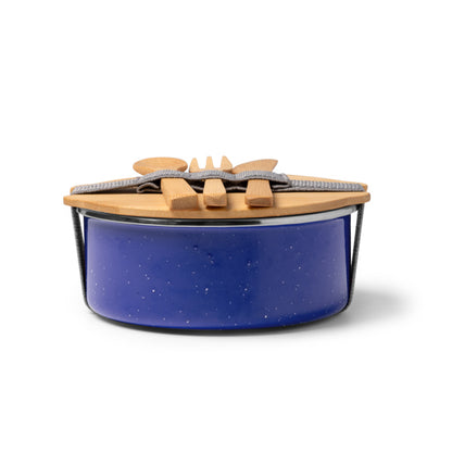 Fiambreras EVELIN en color royal — impresión personalizada de tu logo