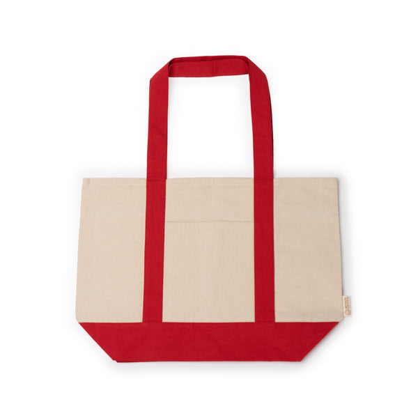 Bolsas PATY en color rojo para personalizar con tu logo, nombre o foto