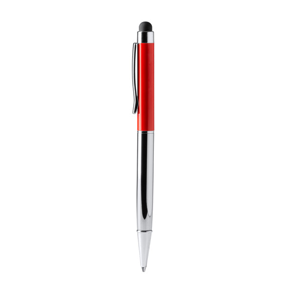 Bolígrafos BRAVOS en color rojo para personalizar con tu logo, nombre o foto