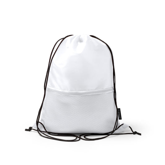 Mochilas MILAK en color blanco para personalizar con tu logo, nombre o foto