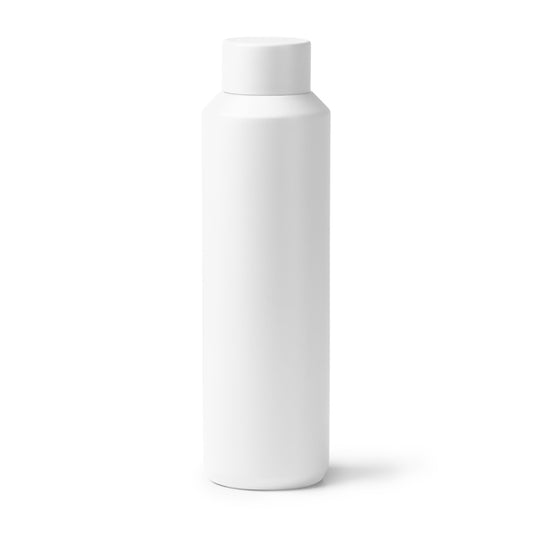 Bidón COLBY en color blanco para personalizar con tu logo, nombre o foto