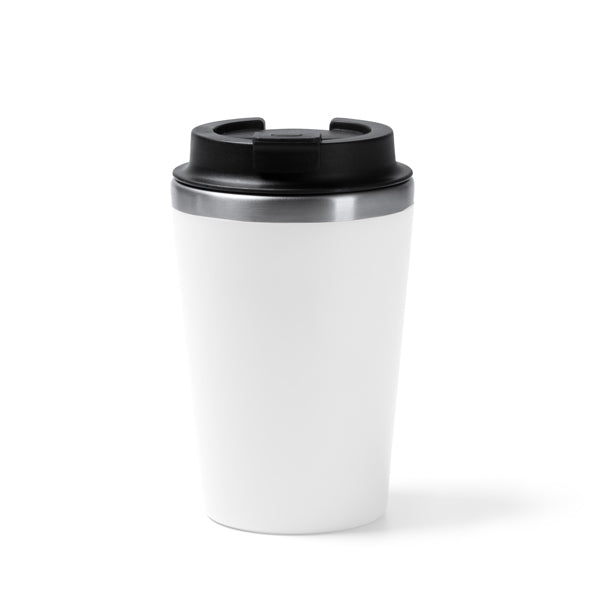 Vaso HORAN en color blanco para personalizar con tu logo, nombre o foto