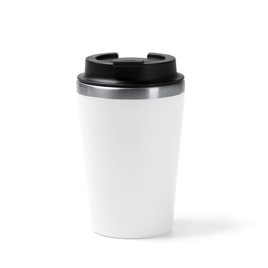 Vaso HORAN en color blanco para personalizar con tu logo, nombre o foto