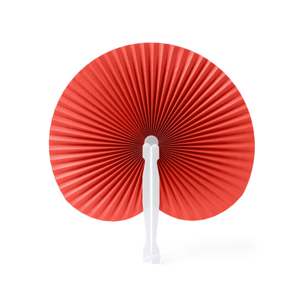 Abanicos KAORI personalizable online — rojo, taller en Madrid