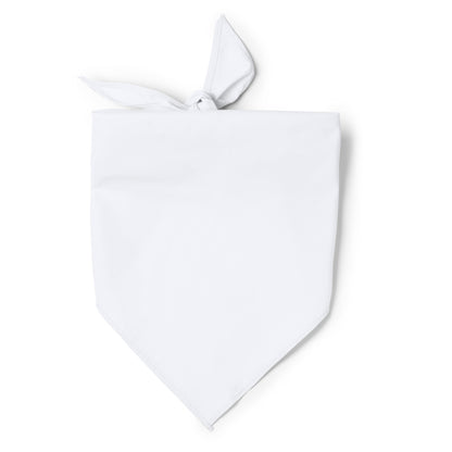 Pañuelos JARANA en color blanco para personalizar con tu logo, nombre o foto