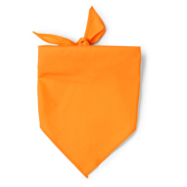 Pañuelos JARANA en color naranja — estampación y bordado de tu diseño