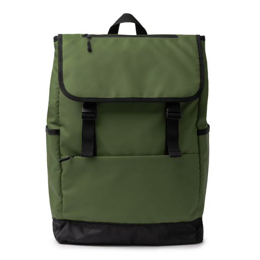 Mochilas TROIS en color verde oscuro, personalización a medida en Crea41