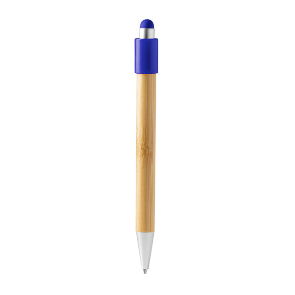Bolígrafos FAYER en color royal — impresión personalizada de tu logo