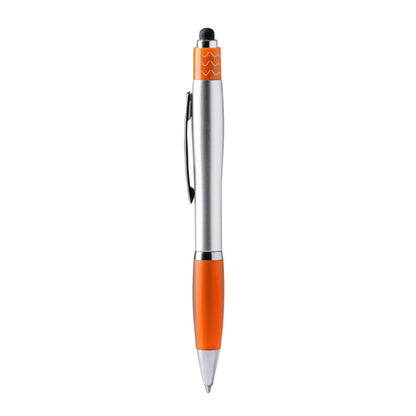 Bolígrafos FIDGET en color naranja para personalizar con tu logo, nombre o foto