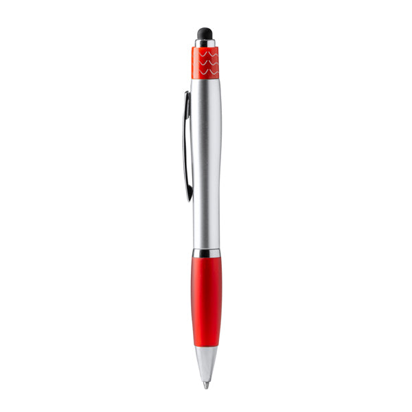 Bolígrafos FIDGET en color rojo, personalización a medida en Crea41