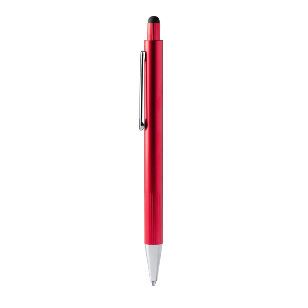 Bolígrafos GARET en color rojo, personalización a medida en Crea41