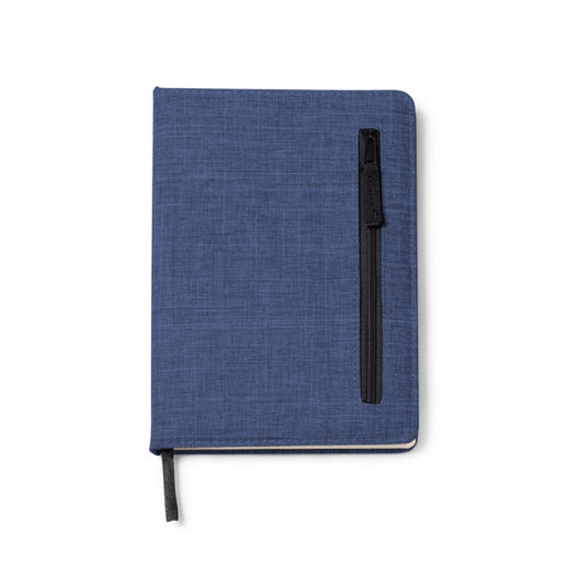 Libretas KINON en color denim vigore, personalización a medida en Gráficas Hugo