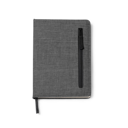 Libretas KINON en color gris vigore — impresión personalizada de tu logo