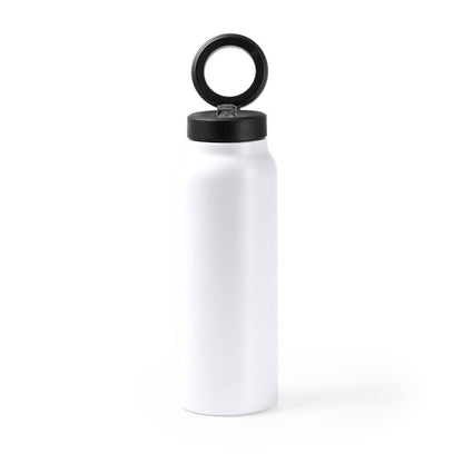 Bidón HEYDUD en color blanco para personalizar con tu logo, nombre o foto