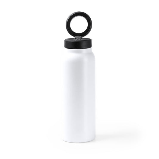 Bidón HEYDUD en color blanco para personalizar con tu logo, nombre o foto