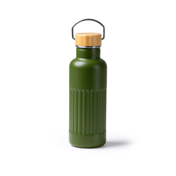 Bidón NOBUK personalizable online — verde oscuro, taller en Madrid