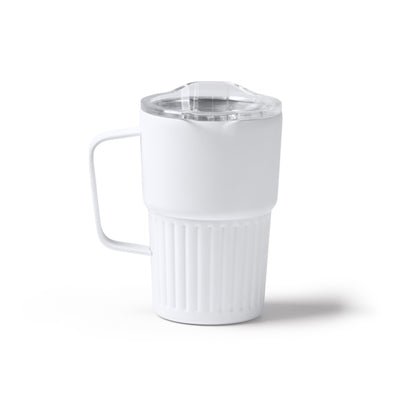 Vaso NUBEX en color blanco para personalizar con tu logo, nombre o foto