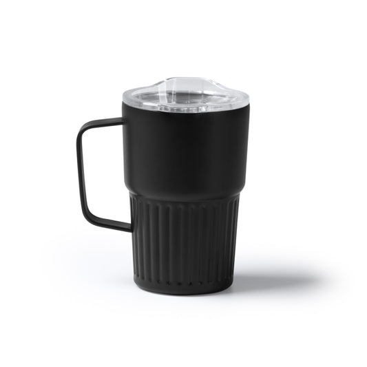 Vaso NUBEX en color negro, personalización a medida en Gráficas Hugo