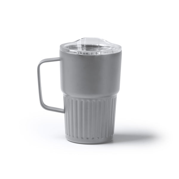 Vaso NUBEX en color gris para personalizar con tu logo, nombre o foto