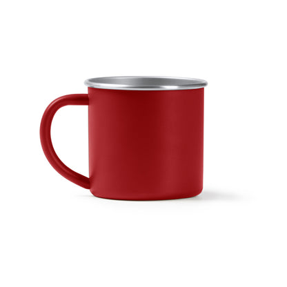 Taza DUNAS en color rojo para personalizar con tu logo, nombre o foto