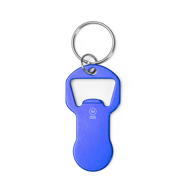 Llaveros TAGAN en color royal, personalización a medida en Crea41