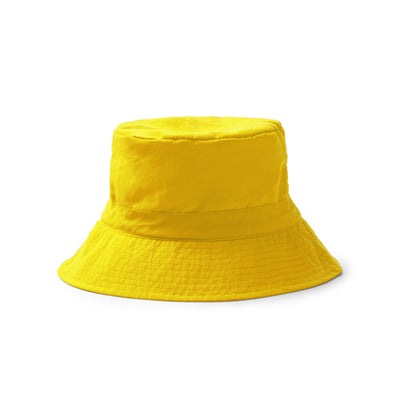 Gorros AYORA en color amarillo — estampación y bordado de tu diseño