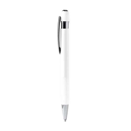 Bolígrafos ENDRIK en color blanco para personalizar con tu logo, nombre o foto
