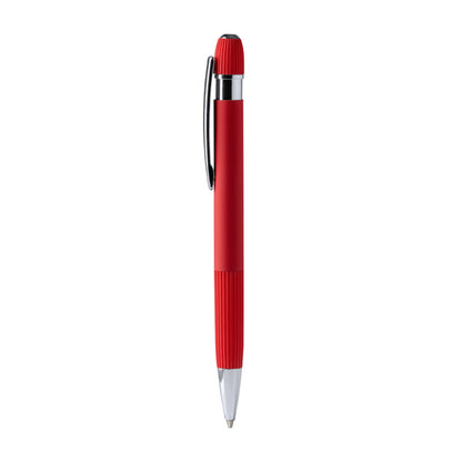 Bolígrafos ENDRIK en color rojo, personalización a medida en Crea41