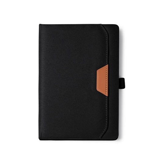 Libretas BELA en color negro para personalizar con tu logo, nombre o foto