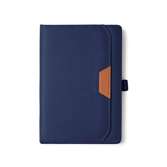Libretas BELA en color royal, personalización a medida en Gráficas Hugo