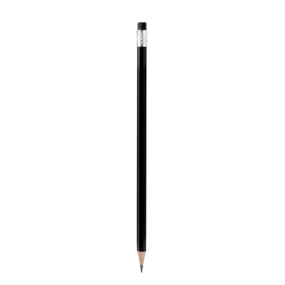 Lápices TRALEM en color negro para personalizar con tu logo, nombre o foto