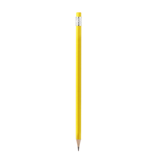 Lápices TRALEM en color amarillo, personalización a medida en Gráficas Hugo