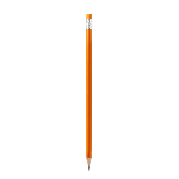 Lápices TRALEM en color naranja para personalizar con tu logo, nombre o foto