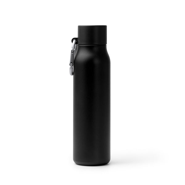 Bidón CUBEL en color negro para personalizar con tu logo, nombre o foto