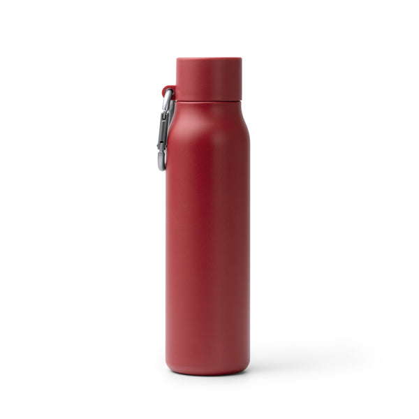 Bidón CUBEL en color rojo oscuro — impresión personalizada de tu logo