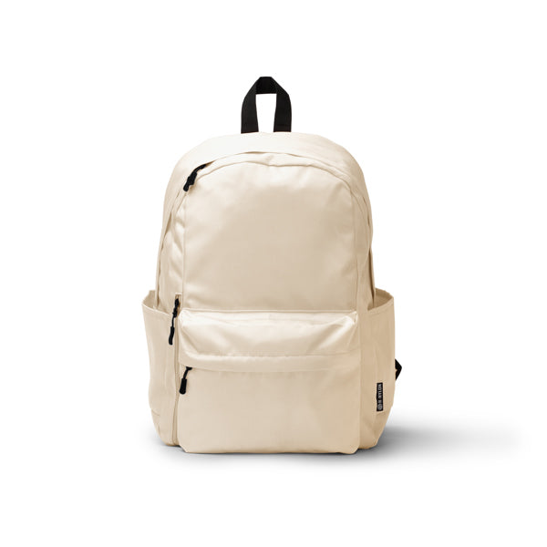 Mochilas TOMIN en color beige — impresión personalizada de tu logo