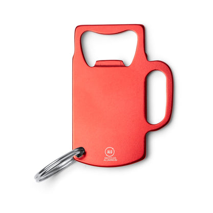 Llaveros ARTOIS en color rojo, personalización a medida en Crea41