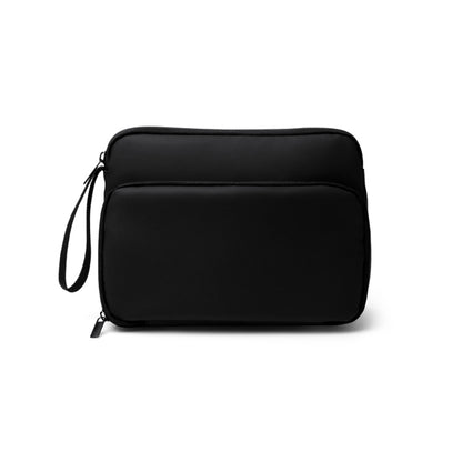 Neceseres RONDA en color negro para personalizar con tu logo, nombre o foto