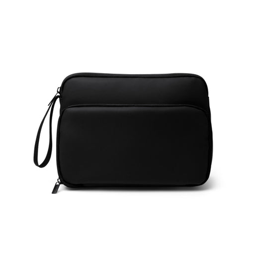 Neceseres RONDA en color negro para personalizar con tu logo, nombre o foto