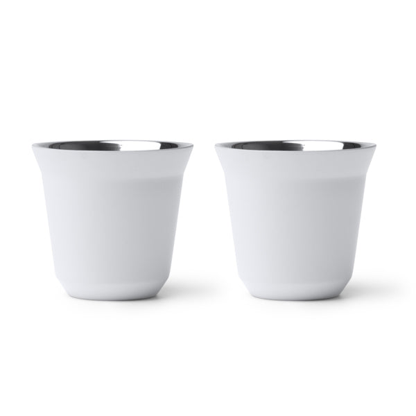 Vaso BOLUTO en color blanco para personalizar con tu logo, nombre o foto