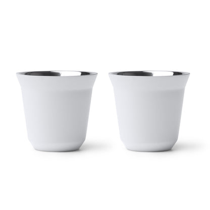 Vaso BOLUTO en color blanco para personalizar con tu logo, nombre o foto