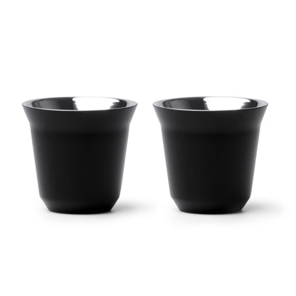 Vaso BOLUTO en color negro, personalización a medida en Gráficas Hugo