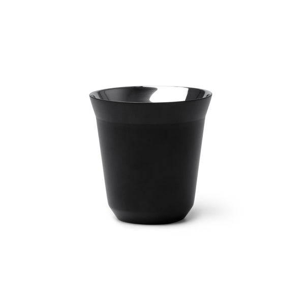 Vaso COSIK en color negro, personalización a medida en Gráficas Hugo